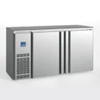 image of Infrico USA IMD-ERV60IISD 60" Refrigerated Back Bar Cabinet w/ 12.78 Cu Ft, 2 Solid Doors