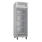 image of Infrico USA IRR-AGB23CR 27" 1-Section Reach-In Refrigerator w/ Glass Door, 23 cu. ft., Top-Mount