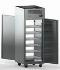 image of Infrico USA IRR-AGB901PDC 27" 1-Section Solid Door Pass-Thru Refrigerator, 27.7 cu. ft., Top Mounted