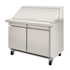 image of Infrico USA IRT-UC60PMT 60" Mega Top Sandwich/Salad Prep Table w/ 2 Doors, 24 Pans