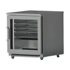 image of Infrico USA IUC-UC36RCR 36" 1-Glass Door Undercounter Fridge, Stainless Steel, Front Breathing, 11 cu. ft.