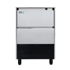 image of ITV GALA NG 175 Ice Maker with Bin, 75 lbs, Thimble Cubes, 158 lbs/Day