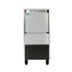 image of ITV Ice Makers IQ 200C 18" Air Cooled Flake 220 lb Undercounter Ice Machine with 44 lb Bin