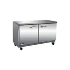 image of IKON IUC61R 61" 2-Section Undercounter Refrigerator w/ 2 Doors, 15.5 cu. ft.