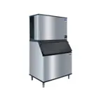image of Manitowoc IYT1500A/D970 Air Cooled Half Cube 1800 lb Ice Machine with Bin, 882 lb Storage