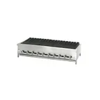 image of Jade JB-60 60" Countertop Gas Radiant Charbroiler w/ (10) Burners, 150.000 BTU