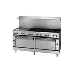 image of Jade JBR-36G-36C 36" Restaurant Gas Range w/ 36" Full Griddle, (1) Convection Oven, 102.000 BTU
