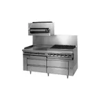 image of Jade JFLH-04R-T-72 72" 4 Drawers Freezer Chef Base, (7) 12" x 20" Pan Capacity, Remote