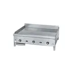 image of Jade JGM-2460-F 60" Floor Model Gas Griddle, Manual Controls, 1" Steel Plate, 150.000 BTU