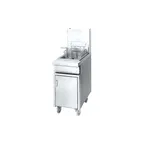 image of Jade JTDS-18 Heavy-Duty Fryer Dump Station w/ Cabinet Base, 6" Plate Shelf, Range Match