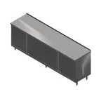 image of John Boos 4CH4R1.5-30108 108" Work Table, Cabinet Base with (2) Sets of Hinged Doors