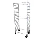 image of John Boos ABPR-1820-3KDS 20 Pan Mobile Side Load Bun / Sheet Pan Rack w/ 3" Bottom Load Slides