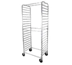 image of John Boos ABPR-1820-RKDS 20 Pan Mobile Side Load Bun / Sheet Pan Rack w/ 3" Bottom Load Slides