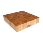 image of John Boos BB03 - 30" x 30" Square Board, 6" Thick End Grain Rock Maple, Oil, Reversible