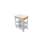 image of John Boos CUCE30 Cucina Elegante Cart, 30"W X 20"D X 35"H Overall Size