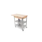 image of John Boos CUCE40-ND Cucina Elegante Cart, 40"W X 20"D X 35"H Overall Size