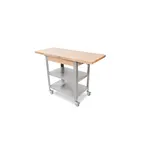 image of John Boos CUCE50-ND Cucina Elegante Cart, 50"W X 20"D X 35"H Overall Size