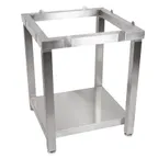 image of John Boos CUCLA24B Cucina Laforza Butcher Block Stand, 24"W X 24"D X 29-3/4"H