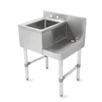 image of John Boos UBBS-1824 24" Underbar Blender Station with Dump Sink