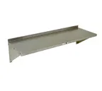image of John Boos EWS8-1296 Stainless Steel Wall Mounted Shelf - 96"W x 12"D