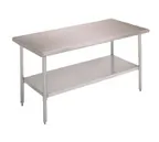 image of John Boos FBLS6018 Budget Work Table, 60"W X 18"D