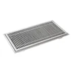 image of John Boos FTSG-1272 Floor Trough, 72"W X 12"D