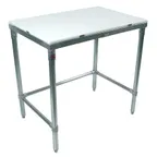 image of John Boos M020A 108" Poly Top Work Table