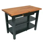 image of John Boos OC6030 Oak Table, 60"W X 30"D X 34-3/4"H Overall Size