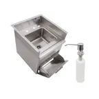 image of John Boos PB-DISINK091106-STD-X Pro-Bowl Drop-In Sink, 1-Compartment
