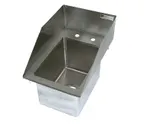 image of John Boos PB-DISINK101410-SSLR 12" Drop-In Sink