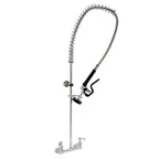 image of John Boos PB-PRW-1LF Prerinse Unit, Splash Mount, Flex Stainless Steel Hose