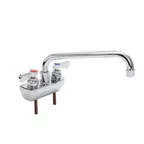 image of John Boos PBF-4SM2-10LF Heavy Duty Faucet, Splash Mount, 10" Swing Spout
