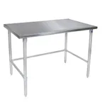 image of John Boos ST6-2496GBK Work Table, 96"W X 24"D