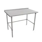 image of John Boos ST6R1.5-36132SBW Stainless Steel Top 121" - 132" Work Table