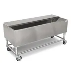 image of John Boos UBBB-2460-X 60" Underbar Beer Bin, Ice Cooled