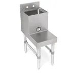 image of John Boos UBBS-2118-X Underbar Blender Station, Freestanding with Dump Sink