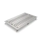 image of John Boos UBDP-1836 Drip Pan, Drop-In, 36"W X 18"D, 1/4 Mpt Drain
