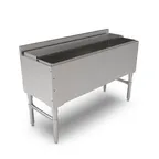 image of John Boos UBIB-1848 Stainless Steel Insulated Underbar Ice Bin w/ Sliding Lid