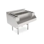 image of John Boos UBJB-2748-CP10 Casino Jockey Box, Ice Bin/Cocktail Unit