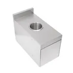 image of John Boos UBWC-2412-X Underbar Add-On Unit Trash Receptacle Cover