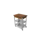 image of John Boos WAL-CUCE30-ND Cucina Elegante Cart, 30"W X 20"D X 35"H Overall Size