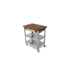 image of John Boos WAL-CUCE30 Cucina Elegante Cart, 30"W X 20"D X 35"H Overall Size