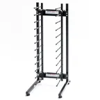 image of JackStack JS012C 12-Plates Countertop Plate Rack with Steel Construction and Black Powder Coated 