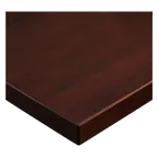 image of JMC Furniture SOLID WOOD 24 ROUND DARK MAHOGANY Wood Table Top