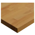 image of JMC Furniture SOLID WOOD 24 ROUND NATURAL Wood Table Top