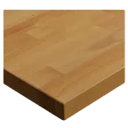 image of JMC Furniture SOLID WOOD 30 ROUND NATURAL 30 inch Round Beech Wood Table Top