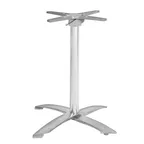 image of JMC Furniture TABLE BASE ALUMINUM-XCOMPACT 26x26in Dining Height Aluminum Table Base