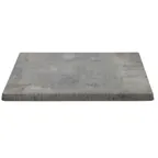 image of JMC Furniture TOPALIT 32X32 CONCRETE Topalit Table Top, Outdoor Use, 32" x 32", Square, 1-1/4" Thick Edge