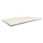image of JMC Furniture TOPALIT 32X32 WHITE WOOD Topalit Table Top, Outdoor Use, 32" x 32", Square, 1-1/4" Thick Edge, 3/4" Thick Center