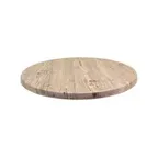 image of JMC Furniture TOPALIT 36 ROUND WASHINGTON PINE Topalit Table Top, Outdoor Use, 36" Dia., Impact Resistant